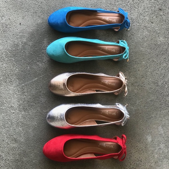 1 Left! Nature Brz Green open side ballerina flat - Picture 6 of 8